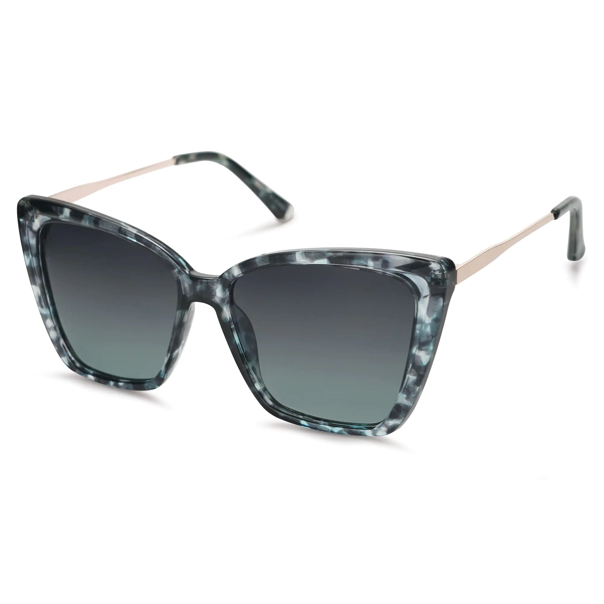 Womens Oversized Square Cat Eye Sun Glasses - Kim’s Signature Beauty & Accessories    (Store description)