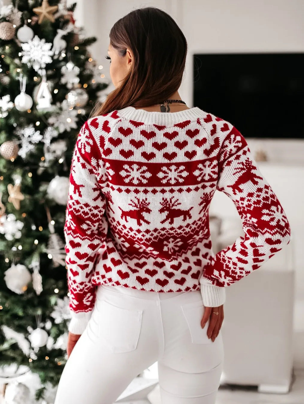 Winter Christmas Sweaters Long Sleeve - Kim’s Signature Beauty & Accessories    (Store description)