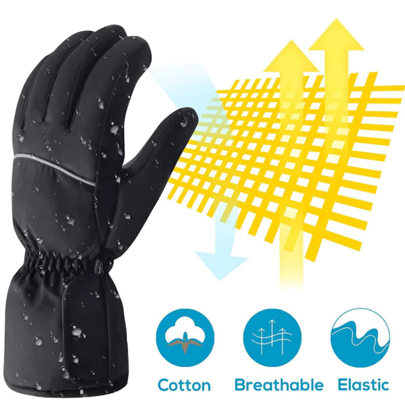 Heated Winter Gloves with Temperature Control - Kim’s Signature Beauty & Accessories    (Store description)