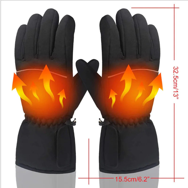 Heated Winter Gloves with Temperature Control - Kim’s Signature Beauty & Accessories    (Store description)