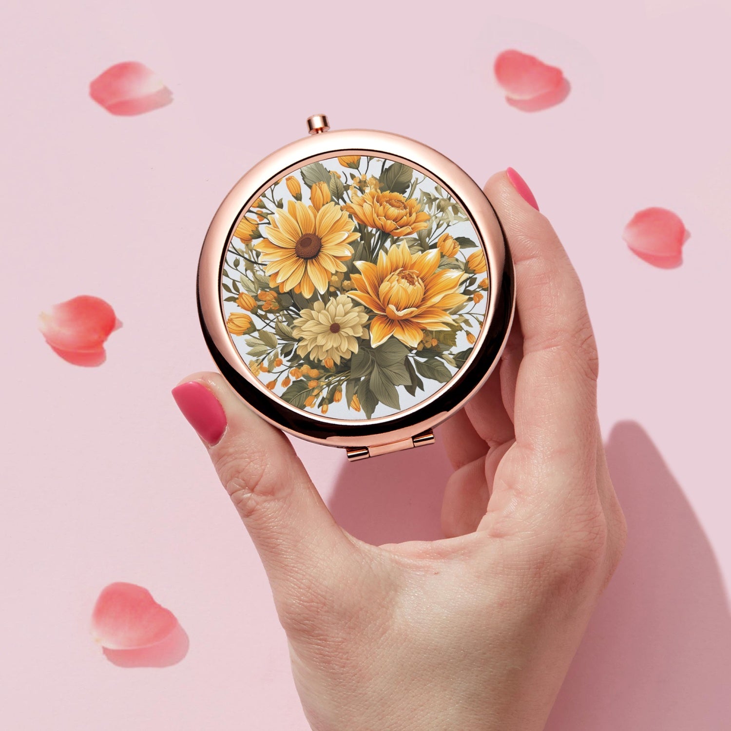 Sunshine | Compact Mirror - Kim’s Signature Beauty & Accessories    (Store description)