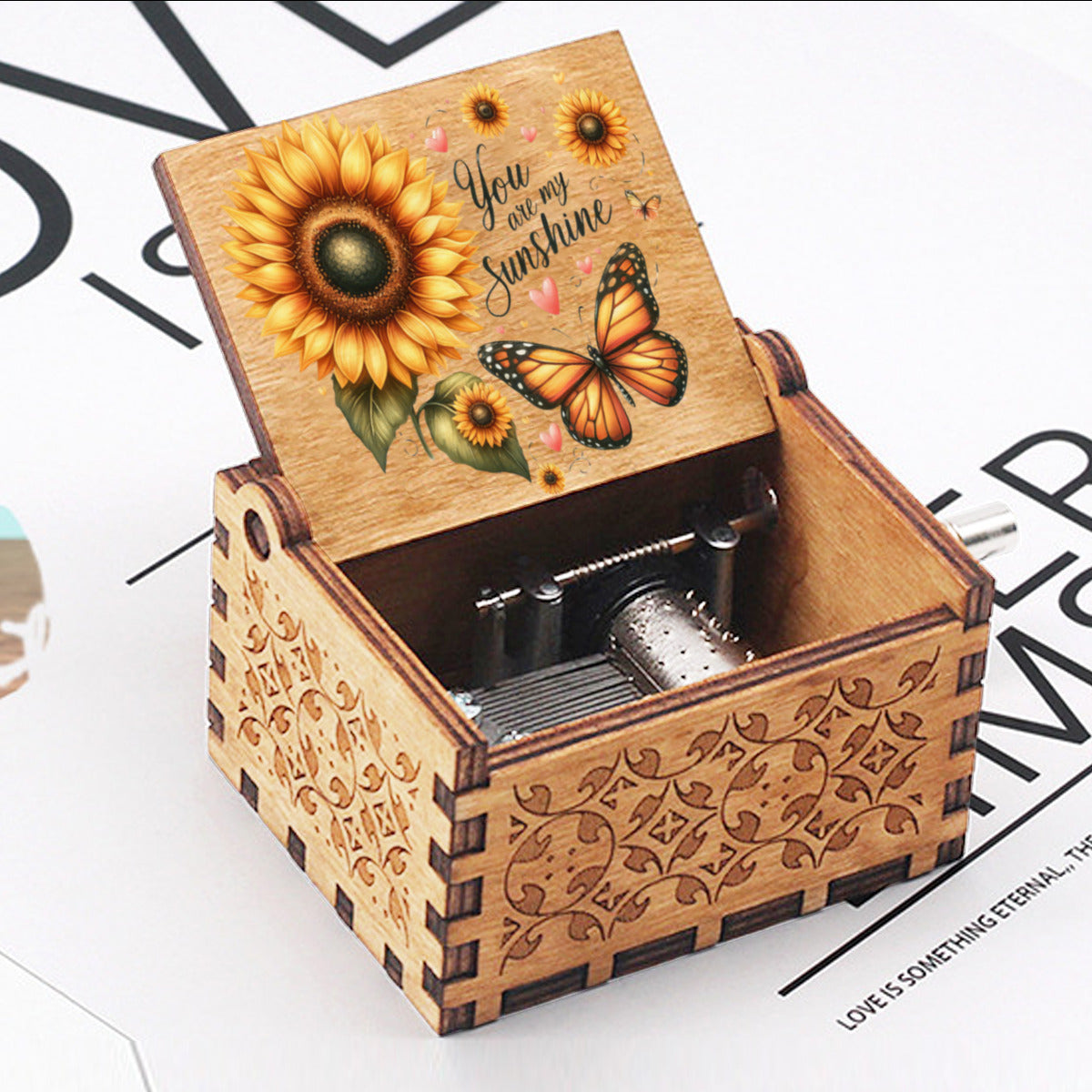 Sunshine Flower Music Box - Kim’s Signature Beauty & Accessories    (Store description)