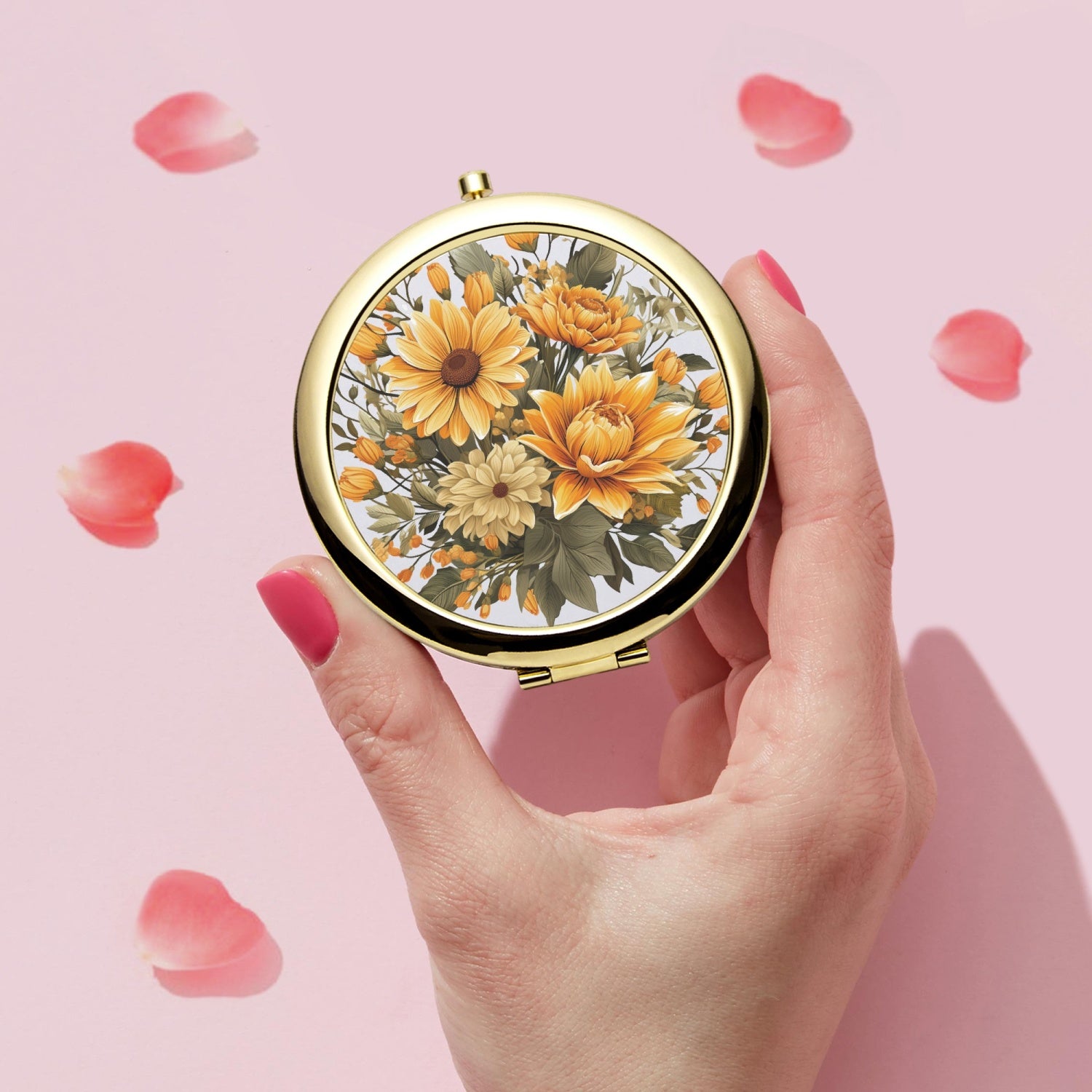 Sunshine | Compact Mirror - Kim’s Signature Beauty & Accessories    (Store description)