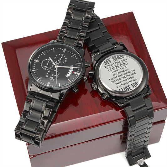 My Man, I Love You Watch - Kim’s Signature Beauty & Accessories    (Store description)