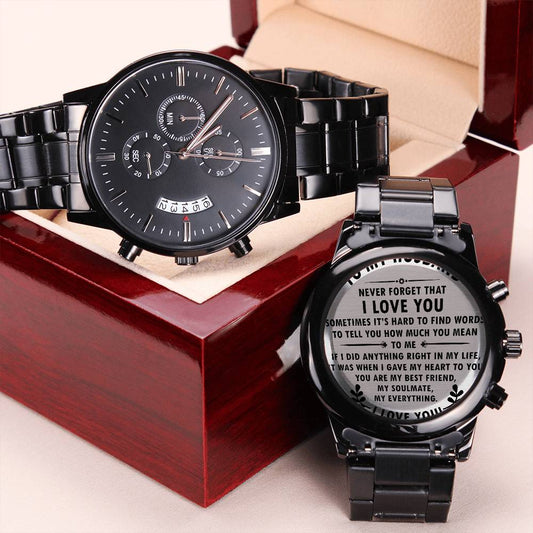 Husband, Never Forget I Love You Watch - Kim’s Signature Beauty & Accessories    (Store description)