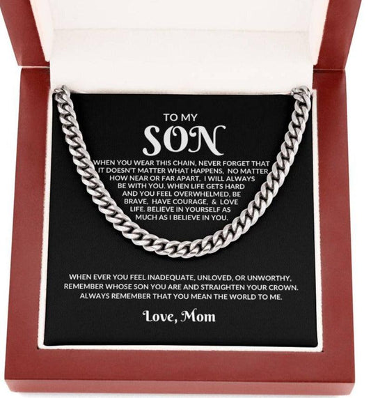 To My Son, You Mean The World To Me - Kim’s Signature Beauty & Accessories    (Store description)