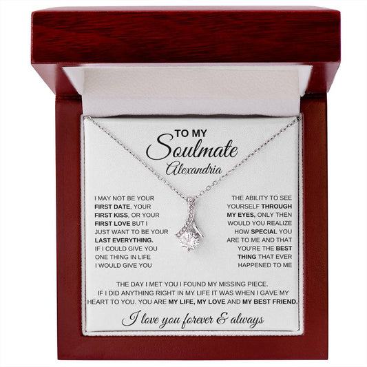 Soulmate Alluring Beauty Persoanlized Necklace - Kim’s Signature Beauty & Accessories    (Store description)