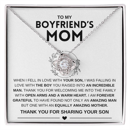 My Boyfriends Mom  | Love knot Necklace - Kim’s Signature Beauty & Accessories    (Store description)