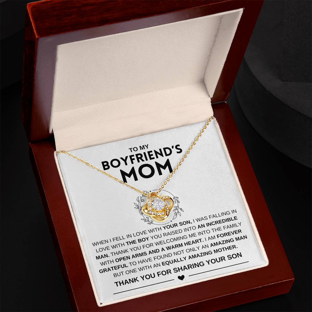 My Boyfriends Mom  | Love knot Necklace - Kim’s Signature Beauty & Accessories    (Store description)