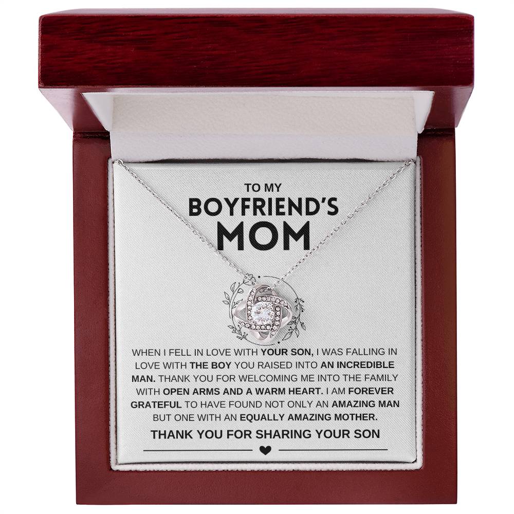 My Boyfriends Mom  | Love knot Necklace - Kim’s Signature Beauty & Accessories    (Store description)