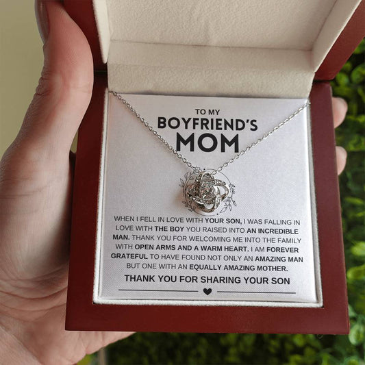 My Boyfriends Mom  | Love knot Necklace - Kim’s Signature Beauty & Accessories    (Store description)