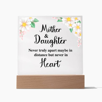 Never Apart | Acrylic Night Light - Kim’s Signature Beauty & Accessories    (Store description)