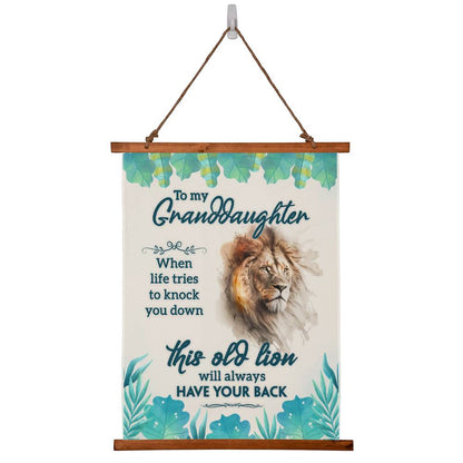 My Granddaughter | This Old Lion Wall tapestry - Kim’s Signature Beauty & Accessories    (Store description)