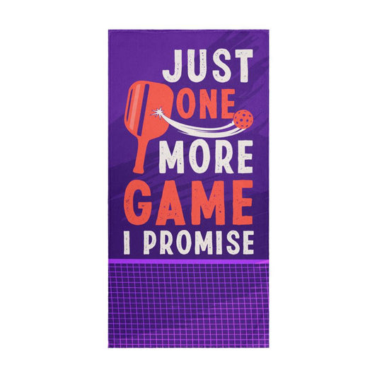 One More Game | Sports Towel - Kim’s Signature Beauty & Accessories    (Store description)