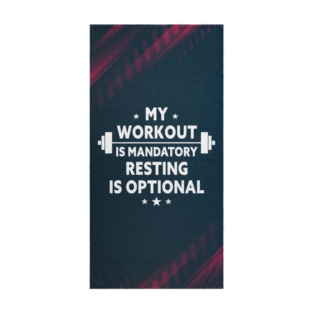 Workout Madatory | Sports Towel - Kim’s Signature Beauty & Accessories    (Store description)