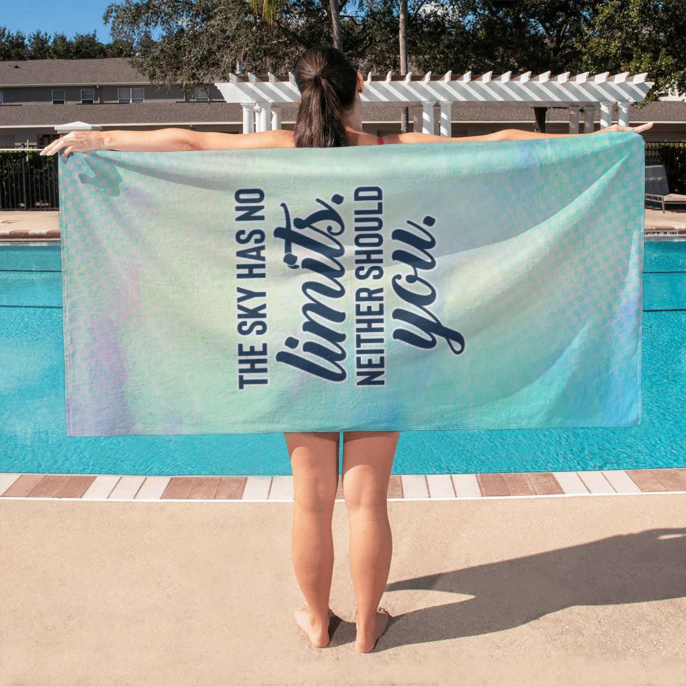 No Limits | Sports Towel - Kim’s Signature Beauty & Accessories    (Store description)