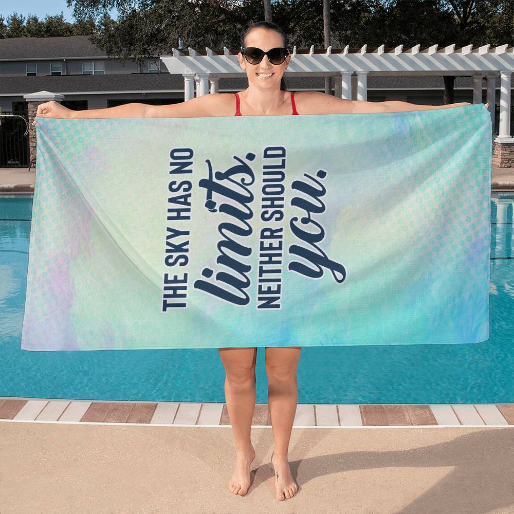 No Limits | Sports Towel - Kim’s Signature Beauty & Accessories    (Store description)