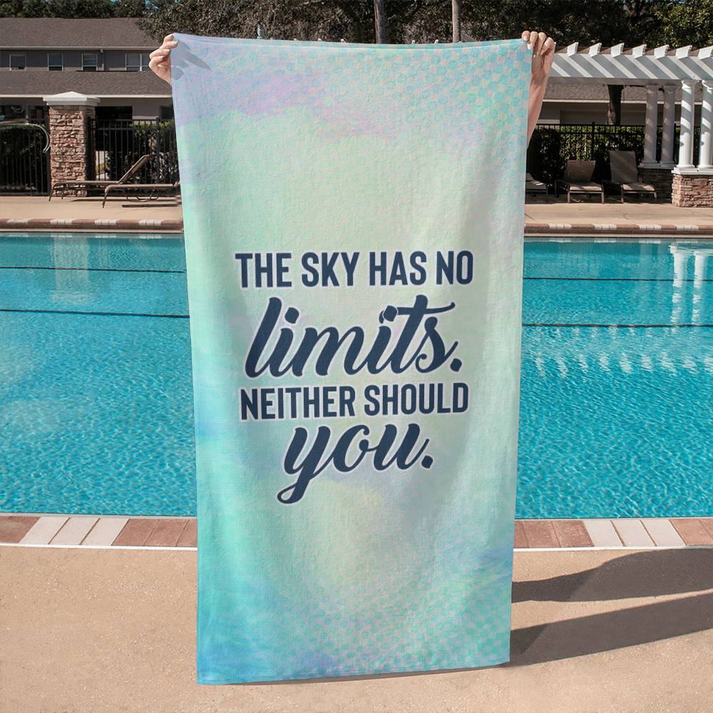 No Limits | Sports Towel - Kim’s Signature Beauty & Accessories    (Store description)