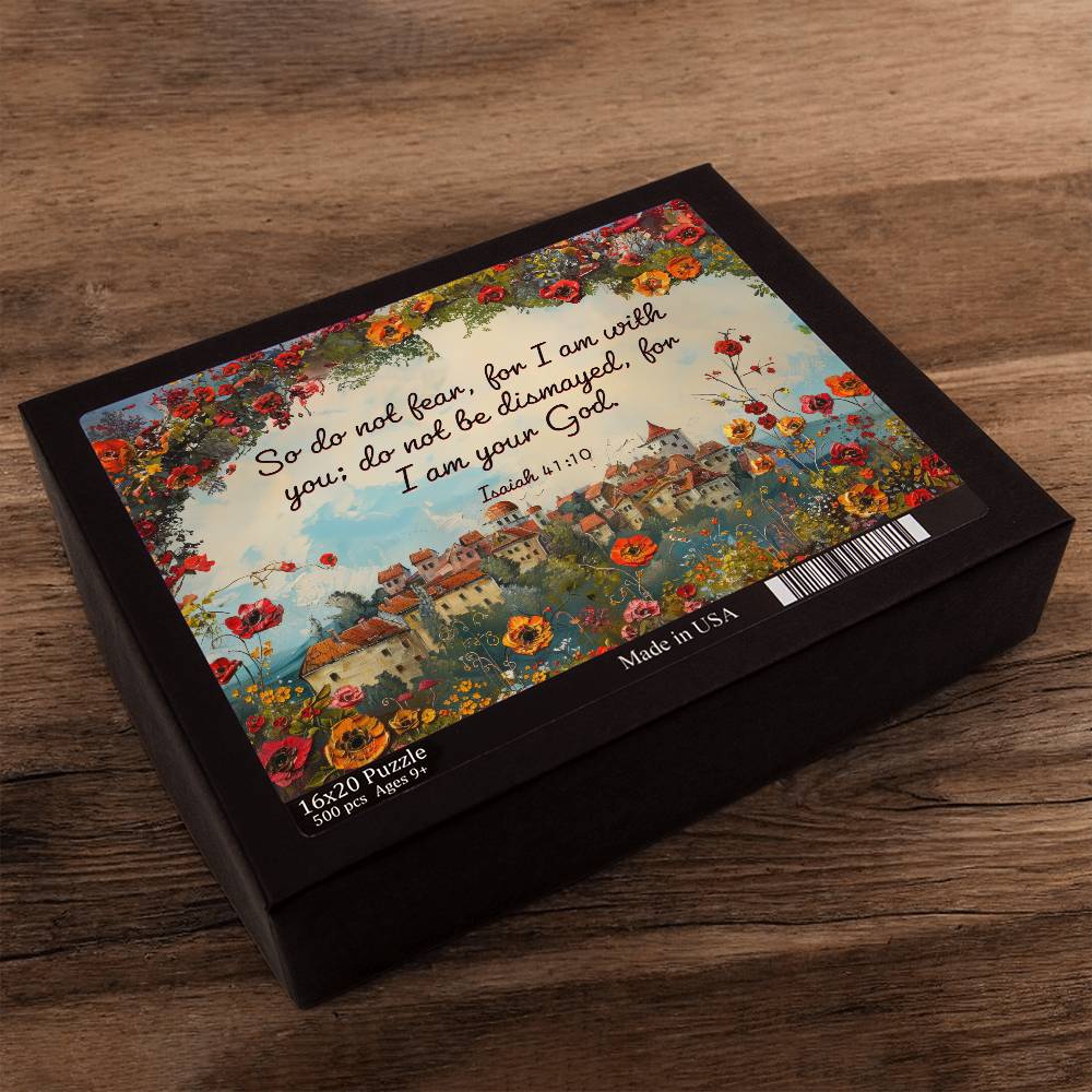 Isiah 41:10 Bible Verse Large Puzzle - Kim’s Signature Beauty & Accessories    (Store description)