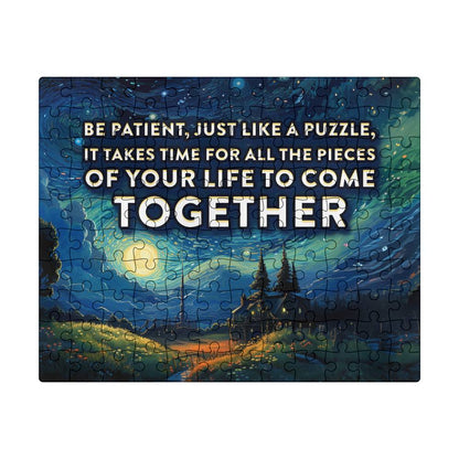 Be Patient Puzzle 120 piece puzzle - Kim’s Signature Beauty & Accessories    (Store description)