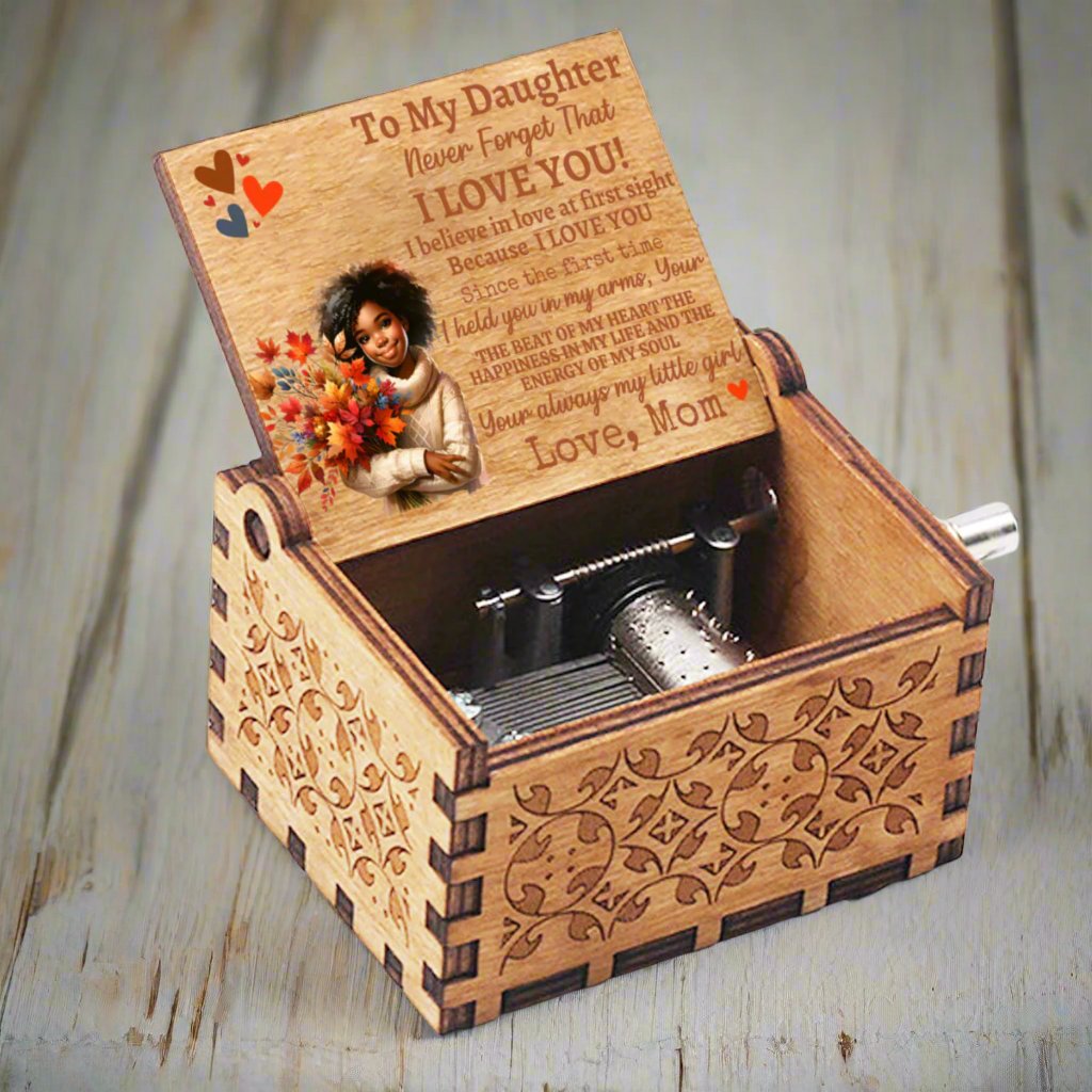 Daughter, Message Music Box - Kim’s Signature Beauty & Accessories    (Store description)