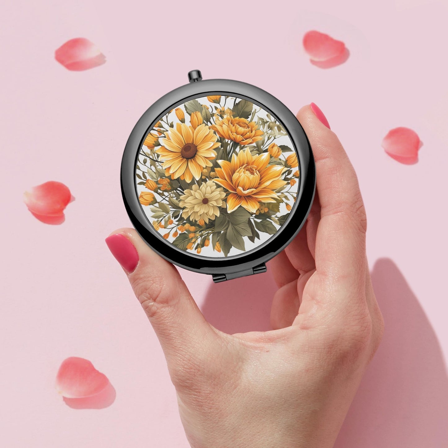 Sunshine | Compact Mirror - Kim’s Signature Beauty & Accessories    (Store description)