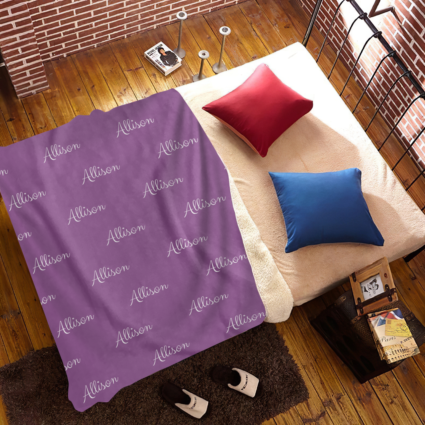 Personalized Name Fleece Blankets - Kim’s Signature Beauty & Accessories    (Store description)