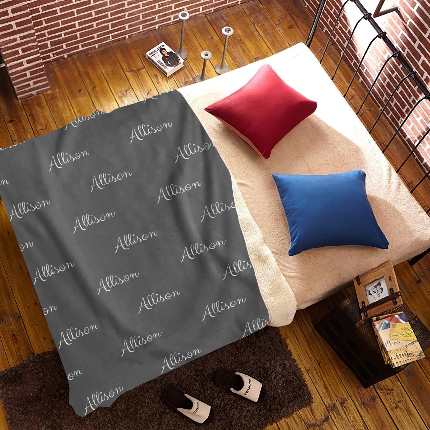 Personalized Name Fleece Blankets - Kim’s Signature Beauty & Accessories    (Store description)