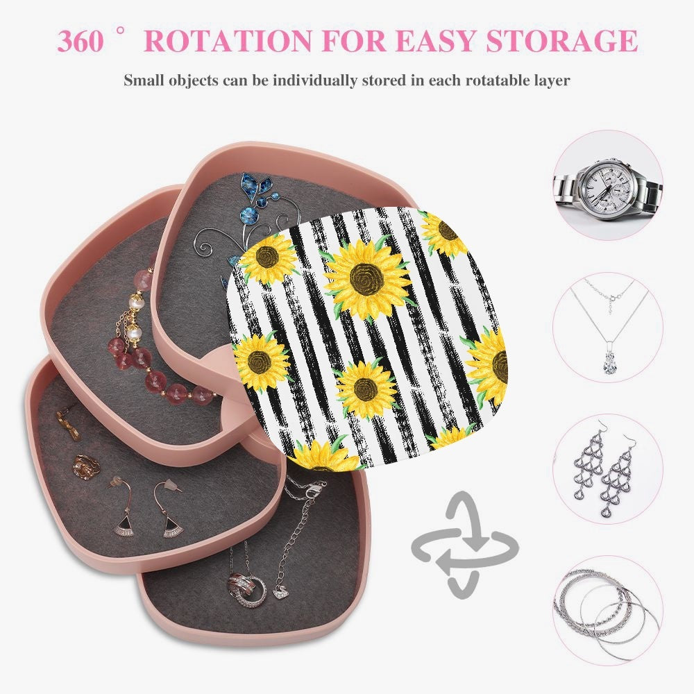 4-Layer Rotating Jewelery Organizer - Kim’s Signature Beauty & Accessories    (Store description)