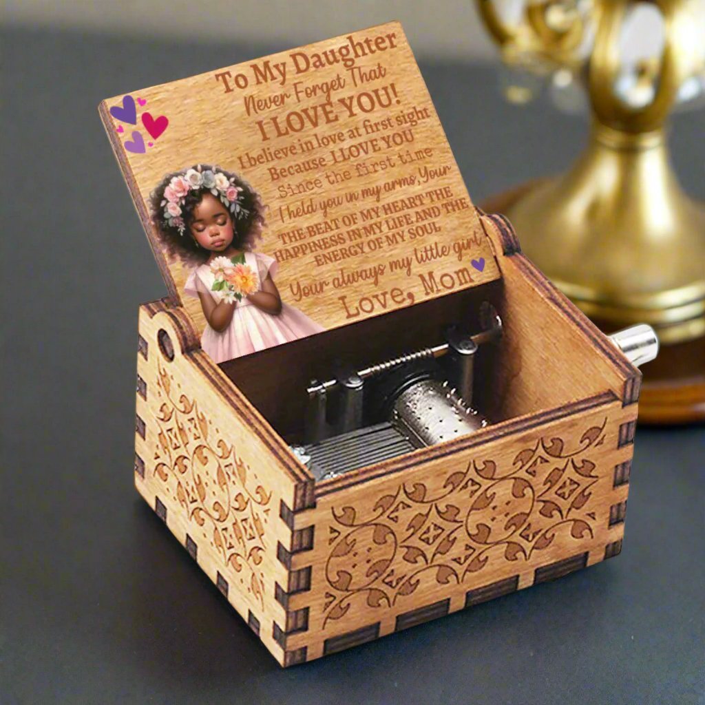 Daughter Message Music Box - Kim’s Signature Beauty & Accessories    (Store description)