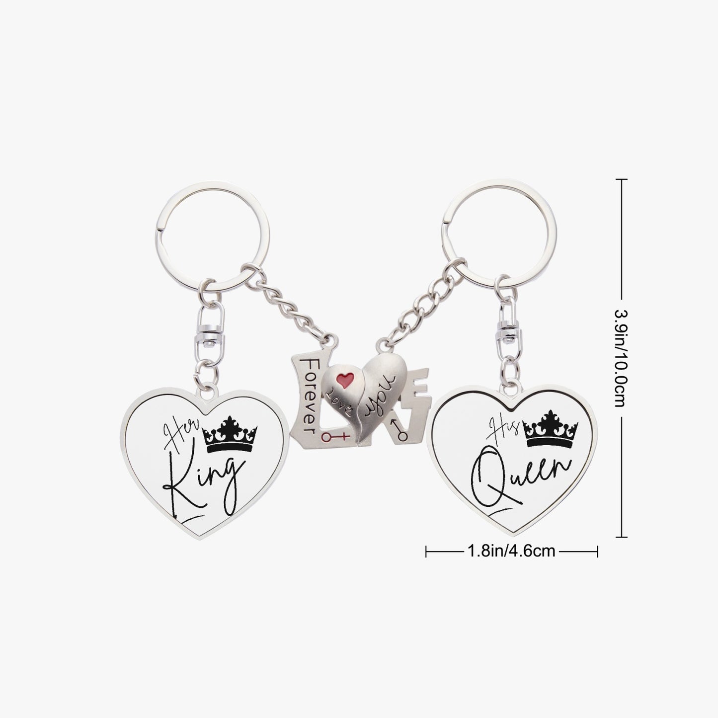 His & Her Couple Magnetic Keychain - Kim’s Signature Beauty & Accessories    (Store description)