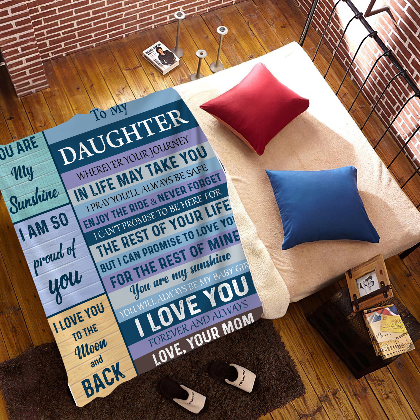 Daughter, You are my Sunshine Blanket - Kim’s Signature Beauty & Accessories    (Store description)