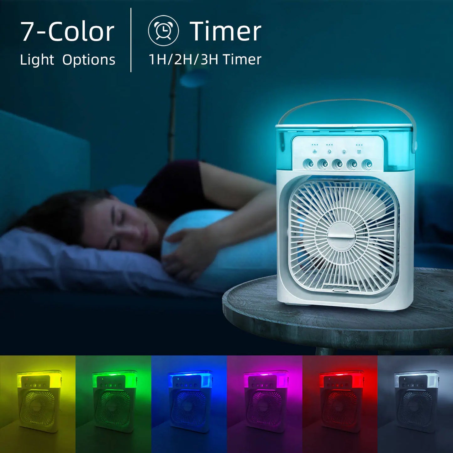 3 In 1 Portable Humidifier Fan