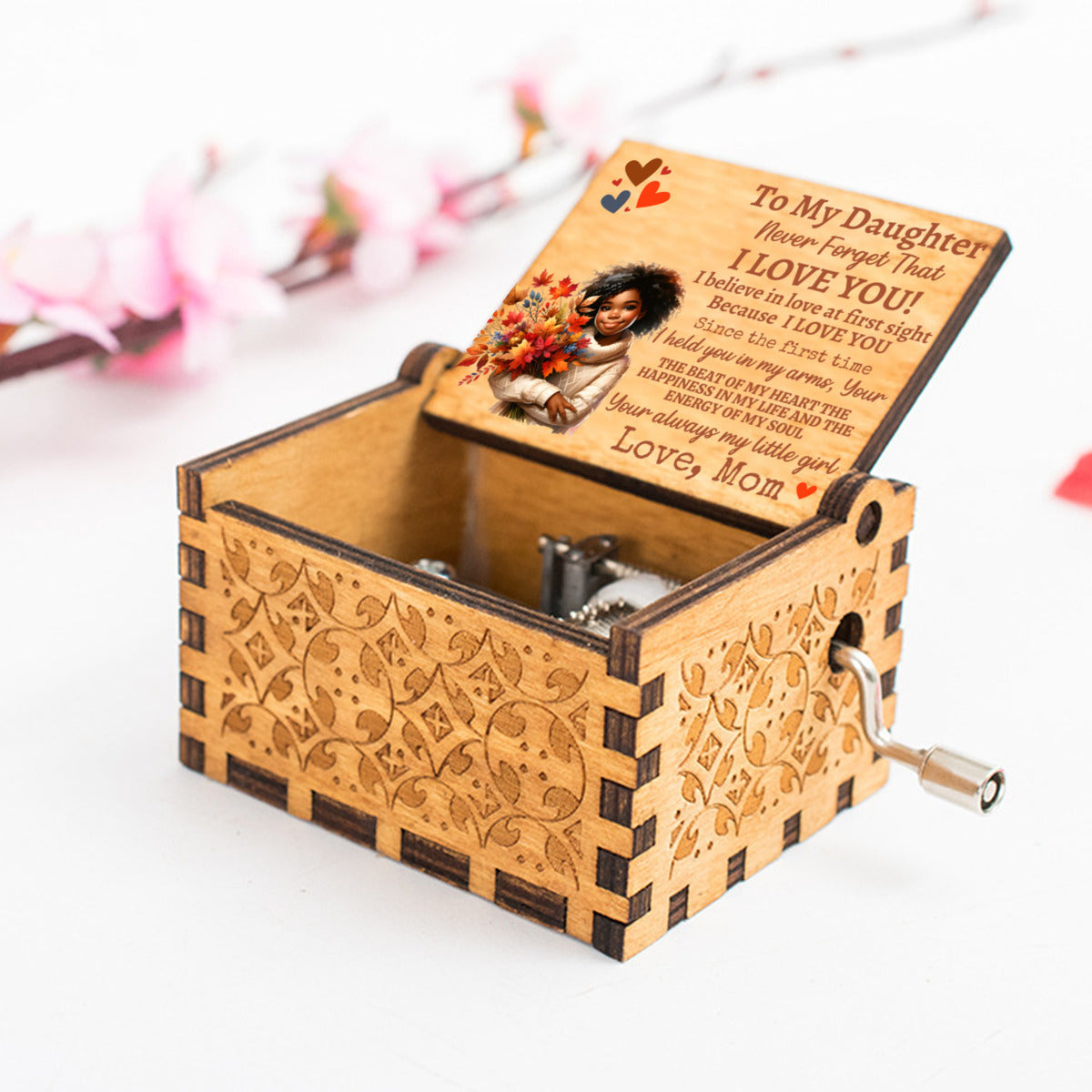 Daughter, Message Music Box - Kim’s Signature Beauty & Accessories    (Store description)