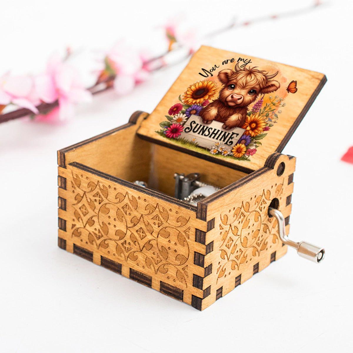 Highland Cow Music Box - Kim’s Signature Beauty & Accessories    (Store description)