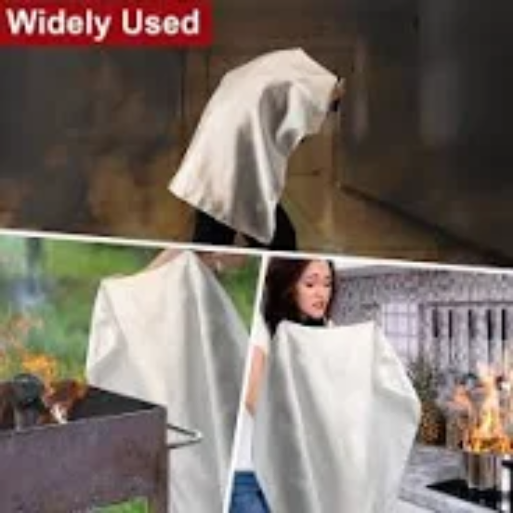 Fire Blanket Emergency Fiberglass Cloth - Kim’s Signature Beauty & Accessories    (Store description)