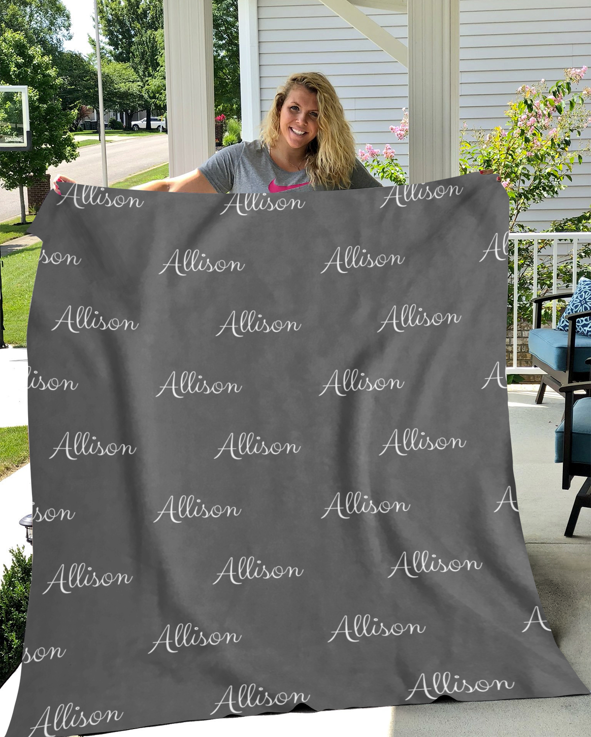 Personalized Name Fleece Blankets - Kim’s Signature Beauty & Accessories    (Store description)