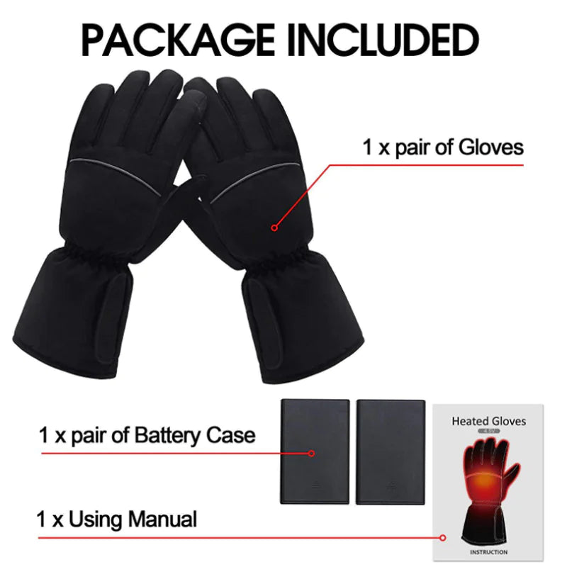 Heated Winter Gloves with Temperature Control - Kim’s Signature Beauty & Accessories    (Store description)