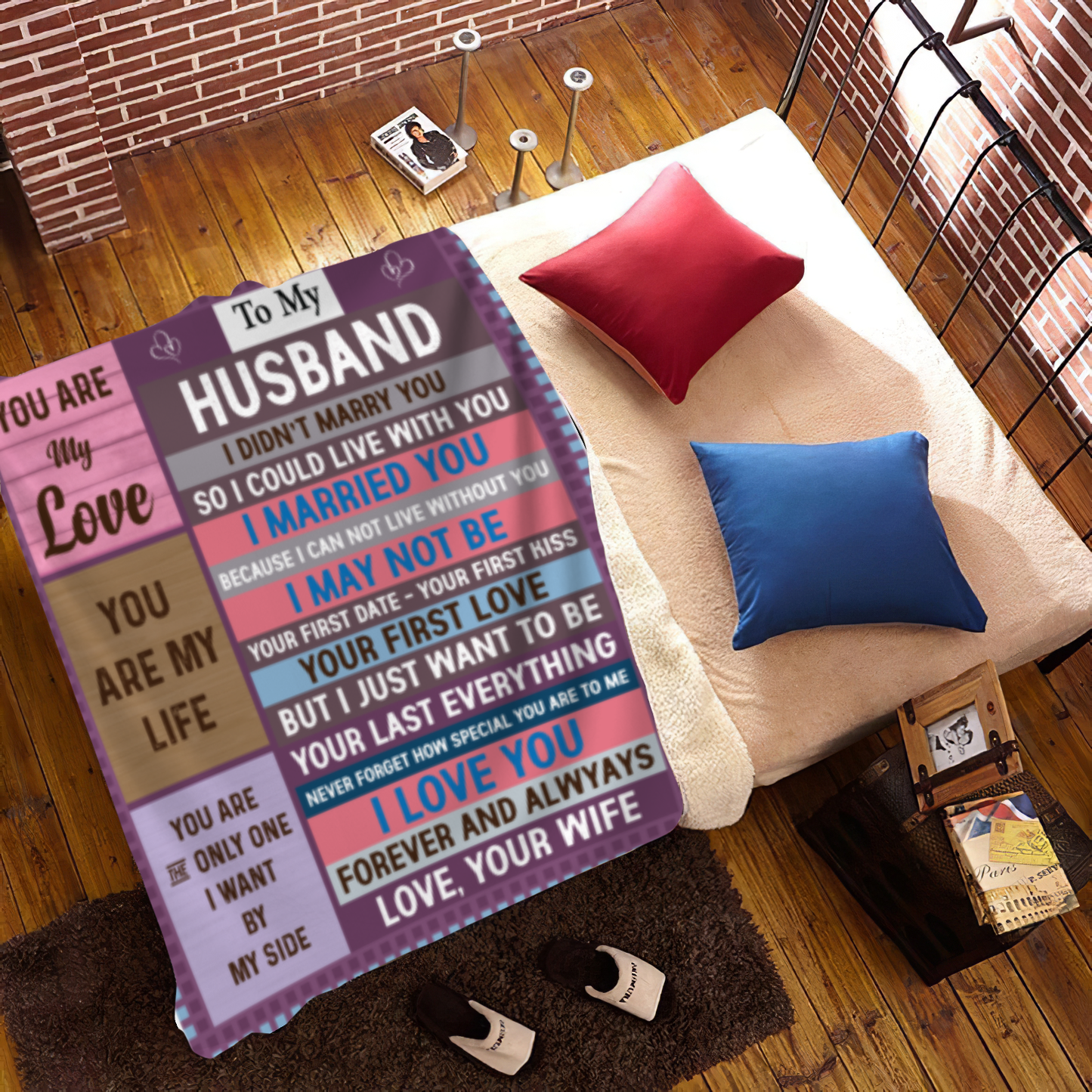 Husband, You Are My Love Blanket - Kim’s Signature Beauty & Accessories    (Store description)