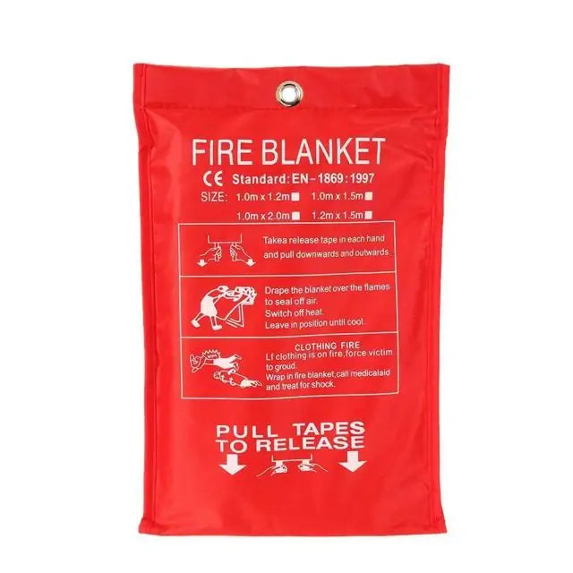 Fire Blanket Emergency Fiberglass Cloth - Kim’s Signature Beauty & Accessories    (Store description)