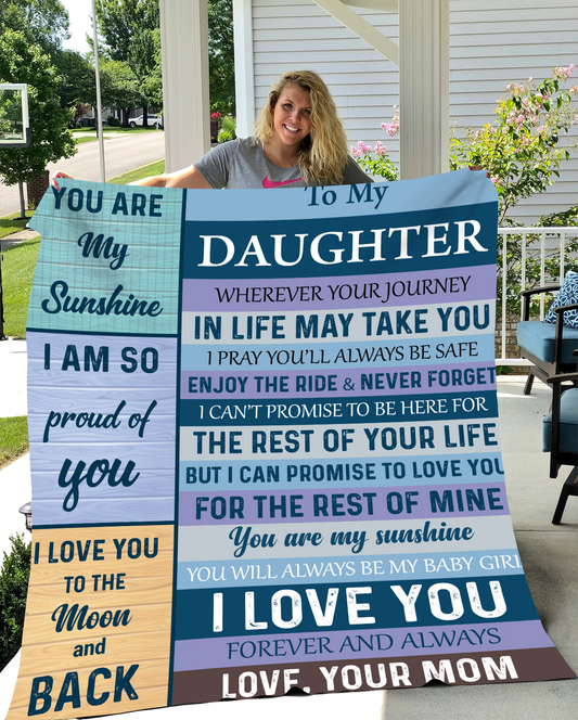 Daughter, You are my Sunshine Blanket - Kim’s Signature Beauty & Accessories    (Store description)