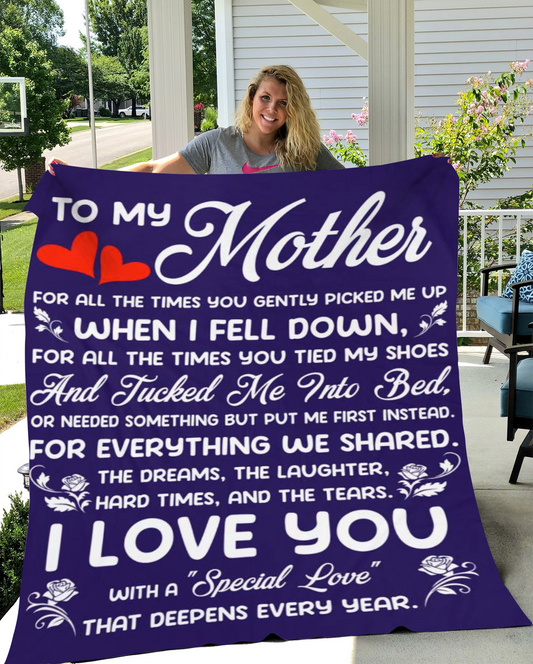 Mother, A special Love Blanket (60X80) - Kim’s Signature Beauty & Accessories    (Store description)