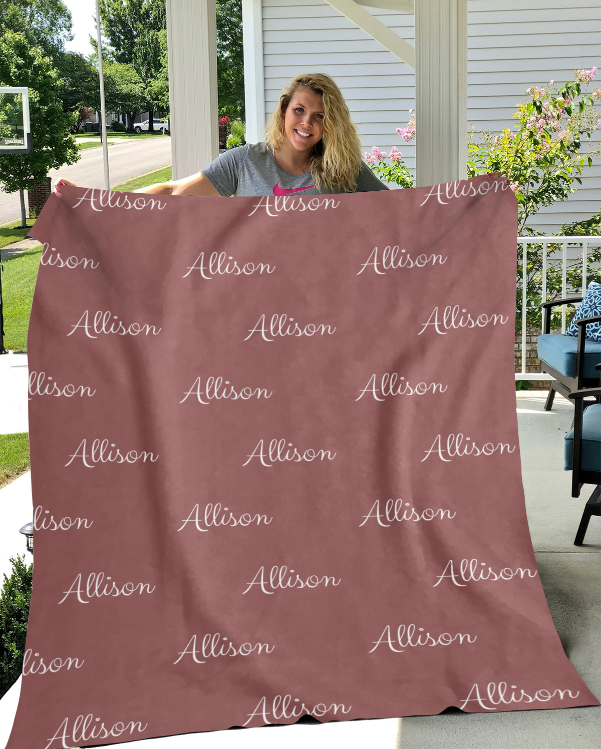 Personalized Name Fleece Blankets - Kim’s Signature Beauty & Accessories    (Store description)