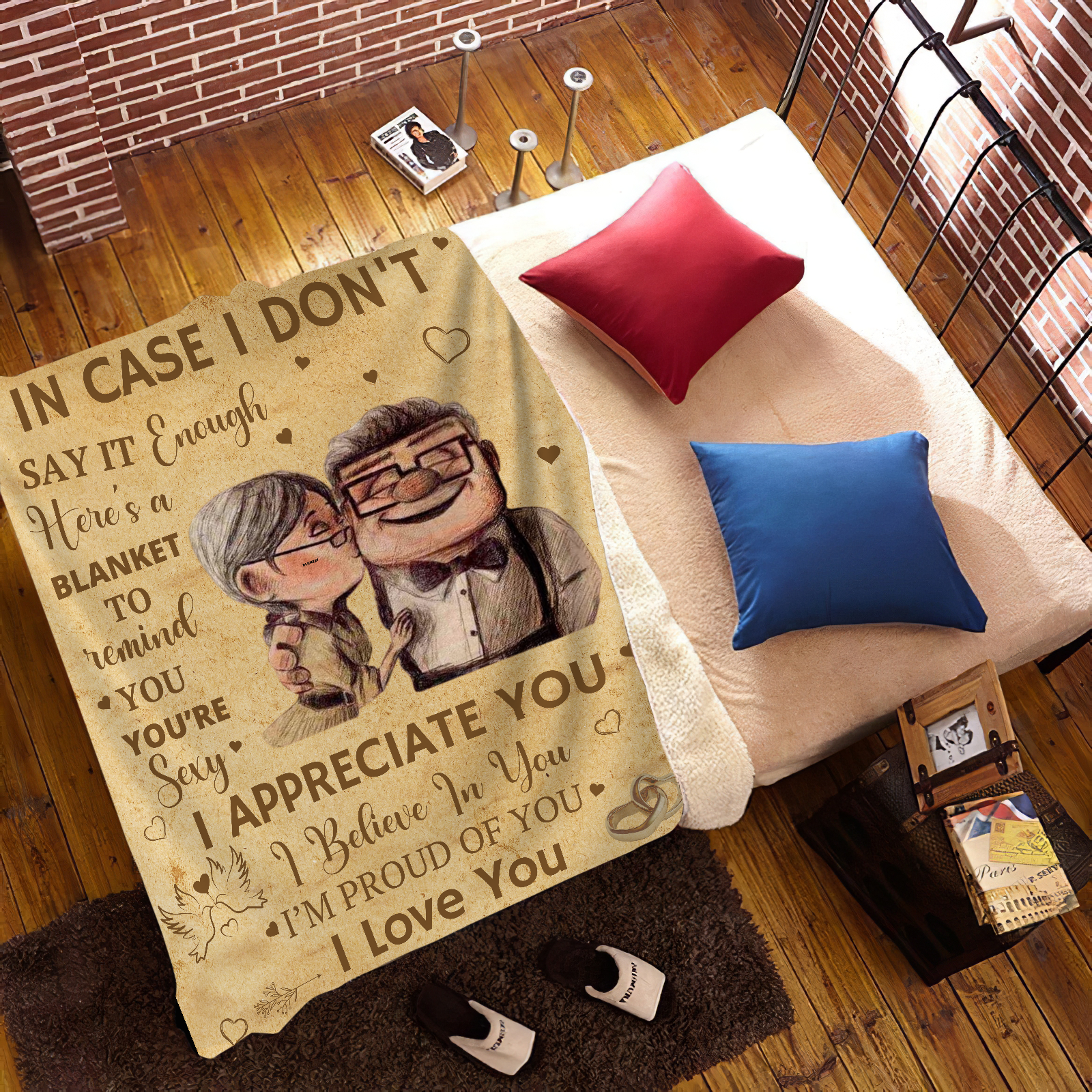 Old Couple Love Blanket - Kim’s Signature Beauty & Accessories    (Store description)