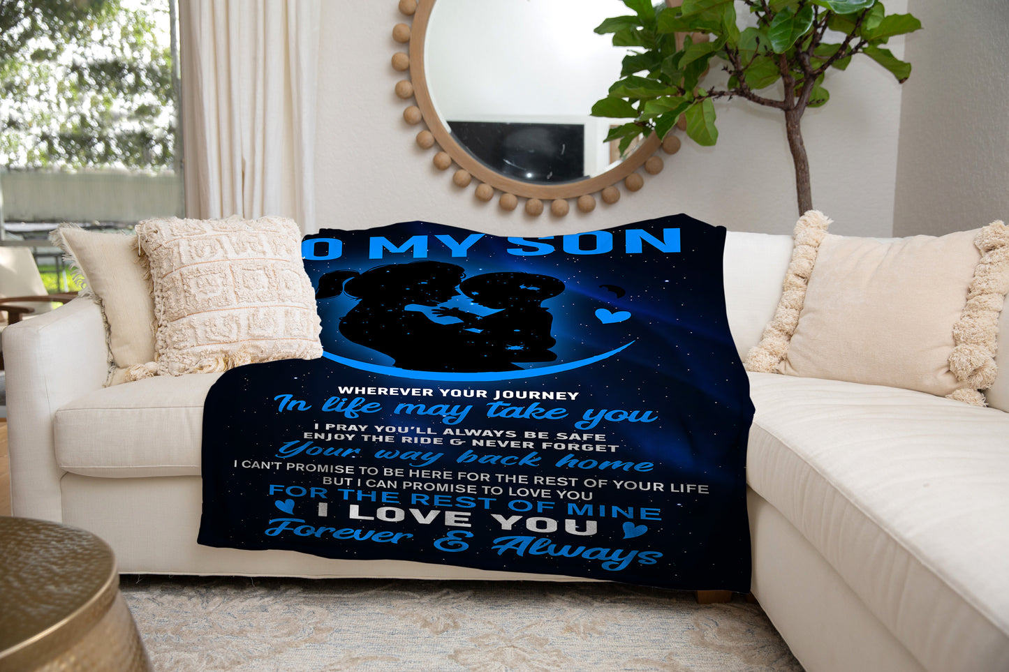 My Son | Fleece Blanket - Kim’s Signature Beauty & Accessories    (Store description)