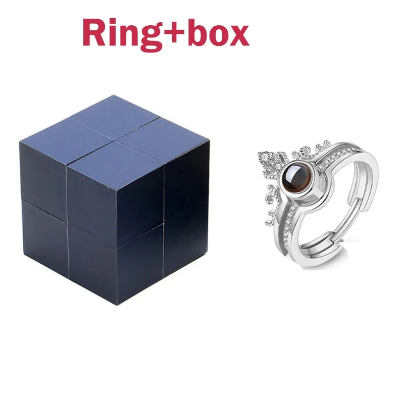 I Love You Ring Set & Jewelry Box - Kim’s Signature Beauty & Accessories    (Store description)